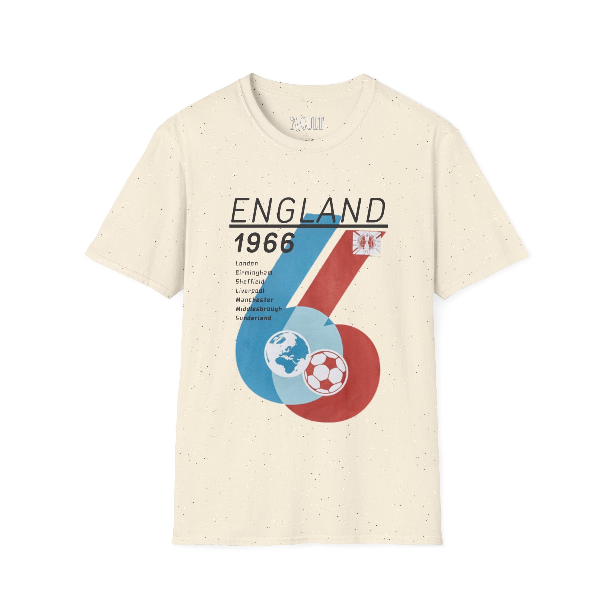 World Cup - England 1966 - Stadiums - Unisex Soft-Style T-Shirt
