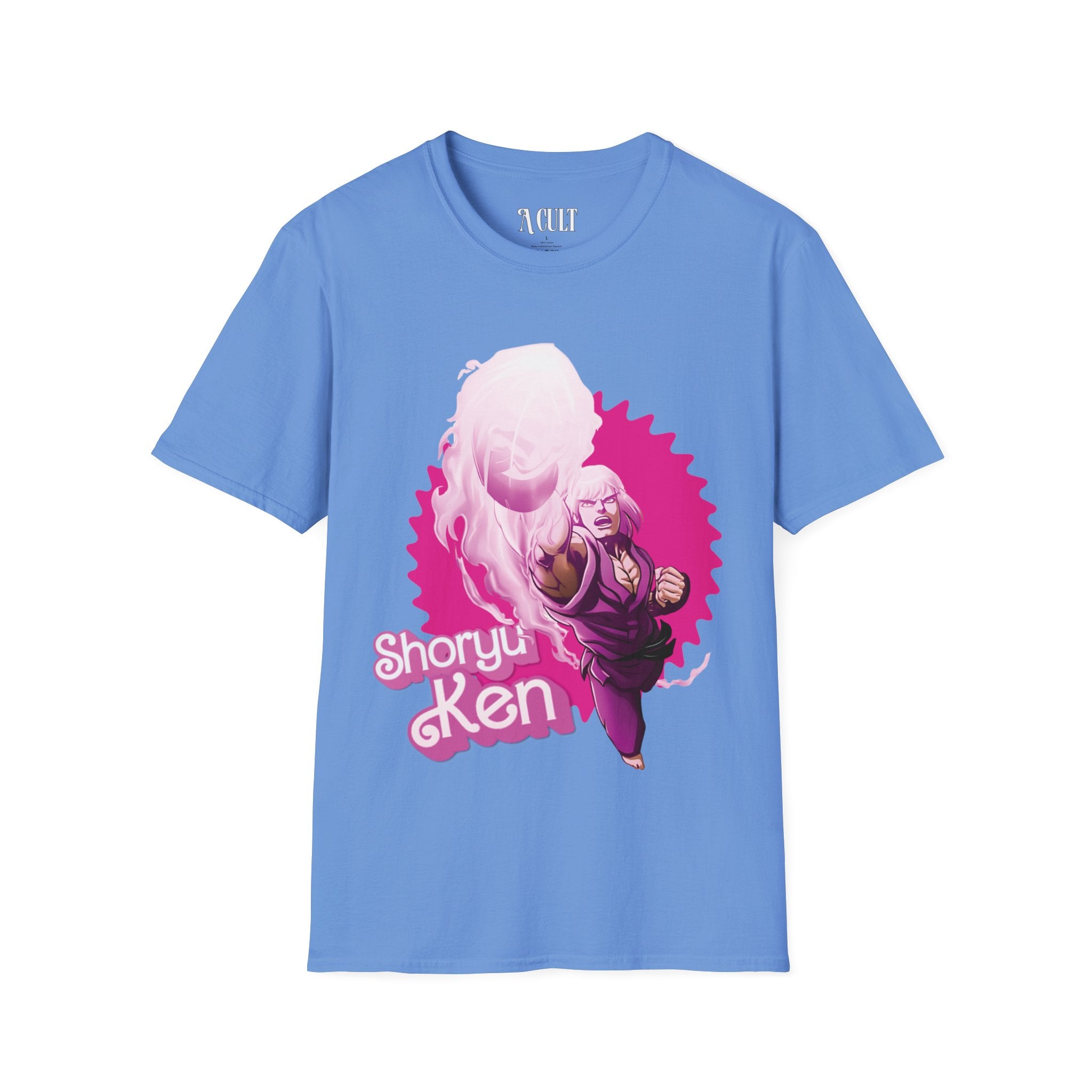 Barbie - Ken Shoryuken Fist - Unisex Soft-Style T-Shirt