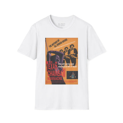 The Texas Chainsaw Massacre - Vintage Poster - Unisex Soft-Style T-Shirt