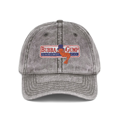 Forrest Gump - Bubba Gump - Retro Embroidered Vintage Cap