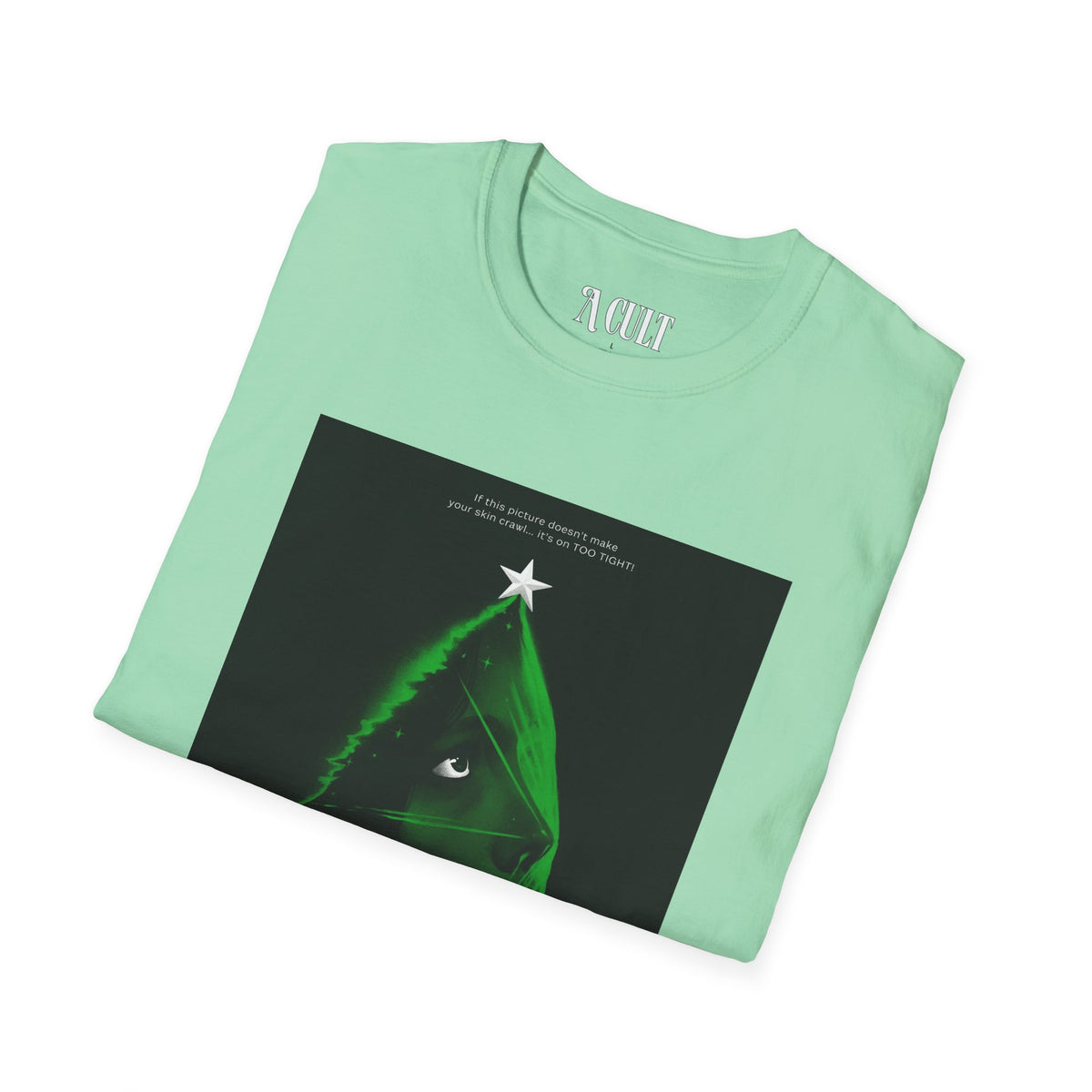 Black Christmas - Tree - Unisex Soft-Style T-Shirt