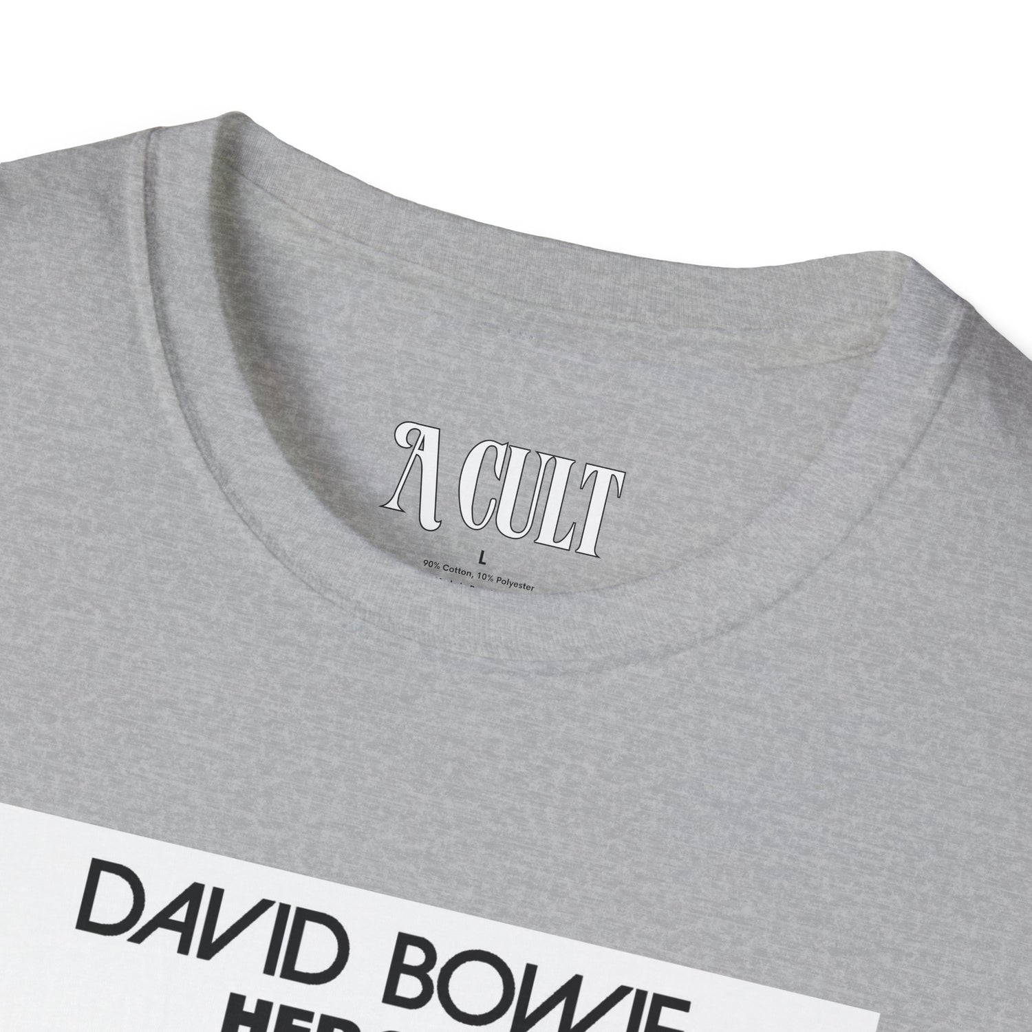 David Bowie - Heroes - Unisex Soft-Style T-Shirt