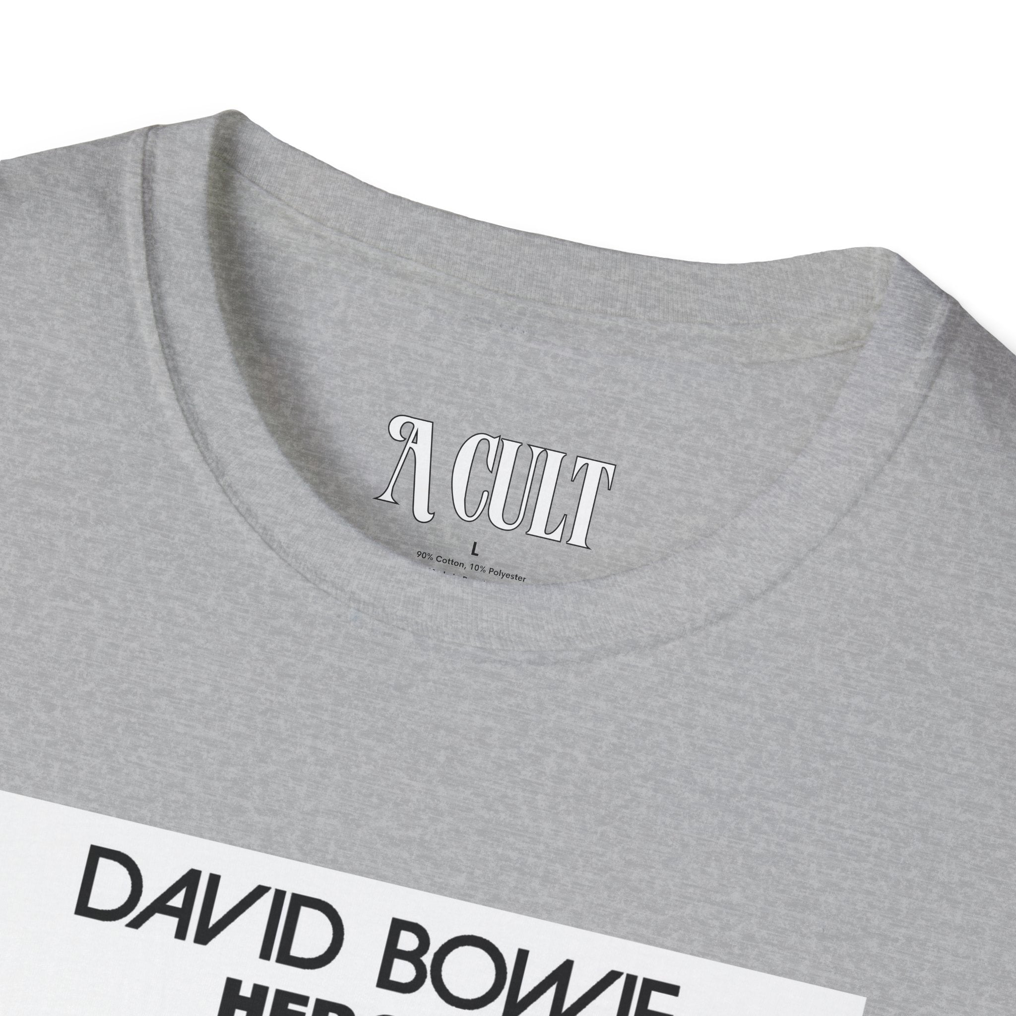David Bowie - Heroes - Unisex Soft-Style T-Shirt