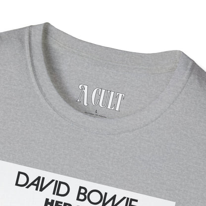 David Bowie - Heroes - Unisex Soft-Style T-Shirt