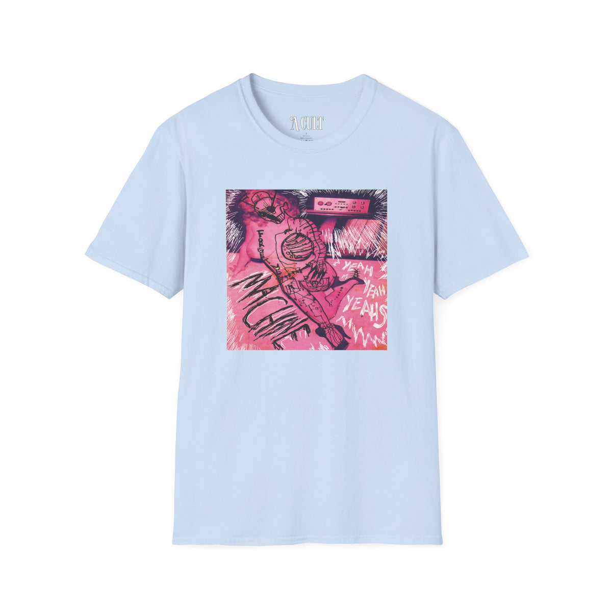 Yeah Yeah Yeahs - Machine - Unisex Soft-Style T-Shirt