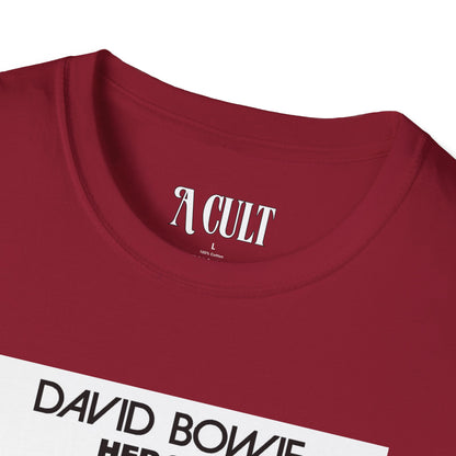 David Bowie - Heroes - Unisex Soft-Style T-Shirt