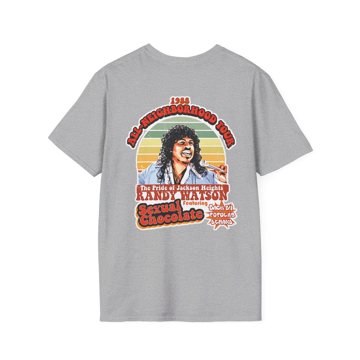 Coming To America - Randy &amp; Chocolate - Unisex Soft-Style T-Shirt