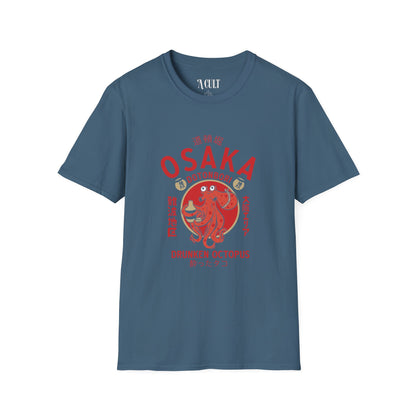 Osaka Dotonbori - Drunken Octopus - Unisex Soft-Style T-Shirt