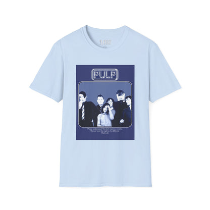 Pulp - Right To Be Different - Unisex Soft-Style T-Shirt