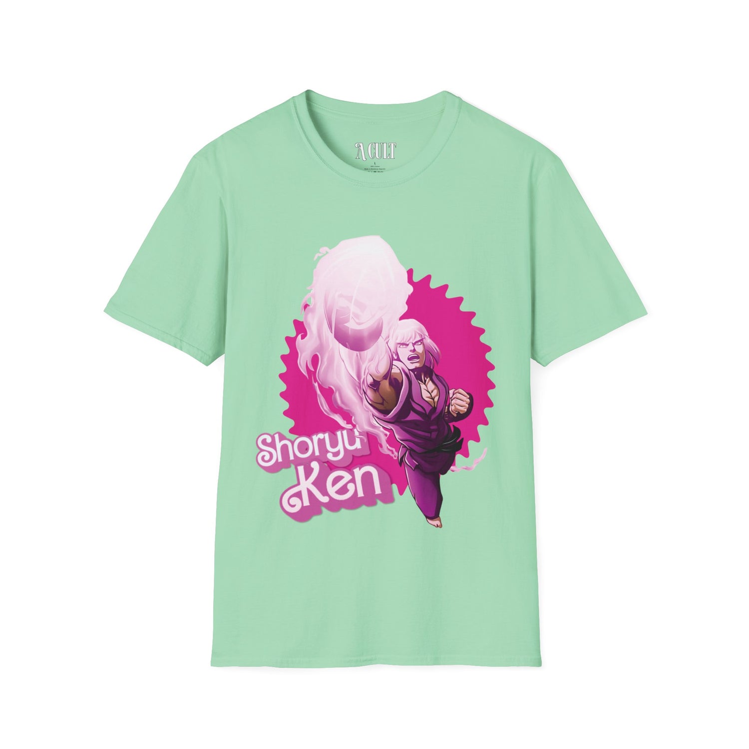 Barbie - Ken Shoryuken Fist - Unisex Soft-Style T-Shirt