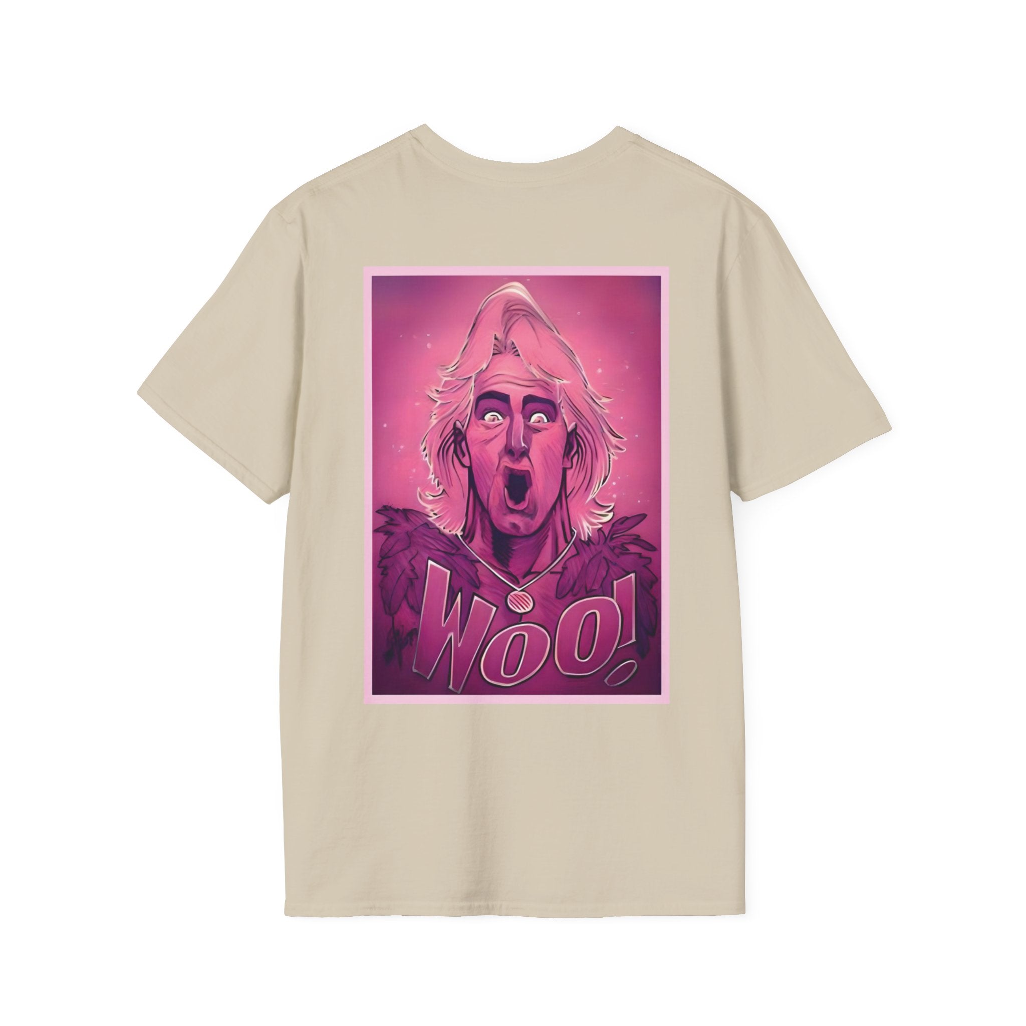 Ric Flair - Woo! Pink - Unisex Soft-Style T-Shirt