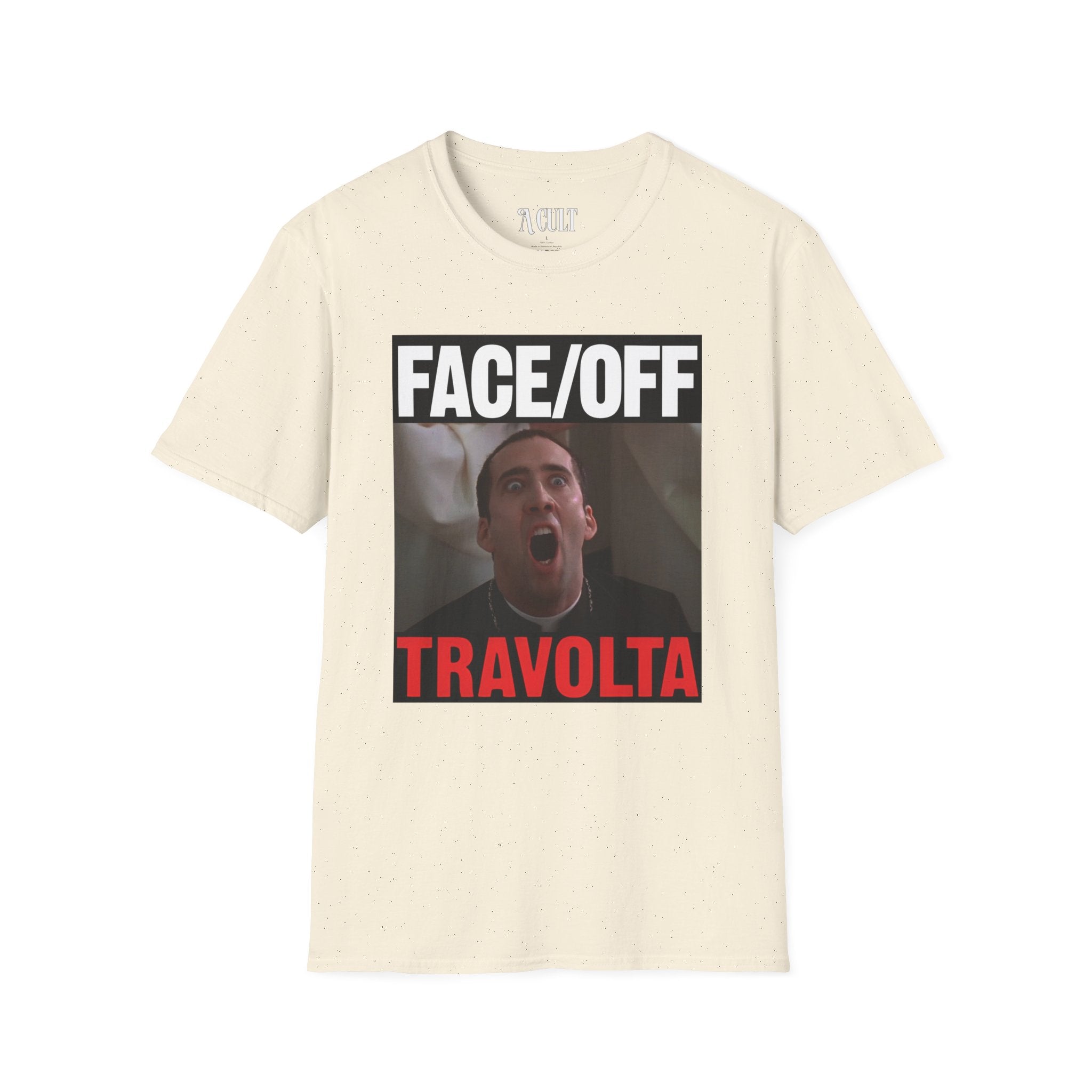 Face/Off - Travolta - Unisex Soft-Style T-Shirt