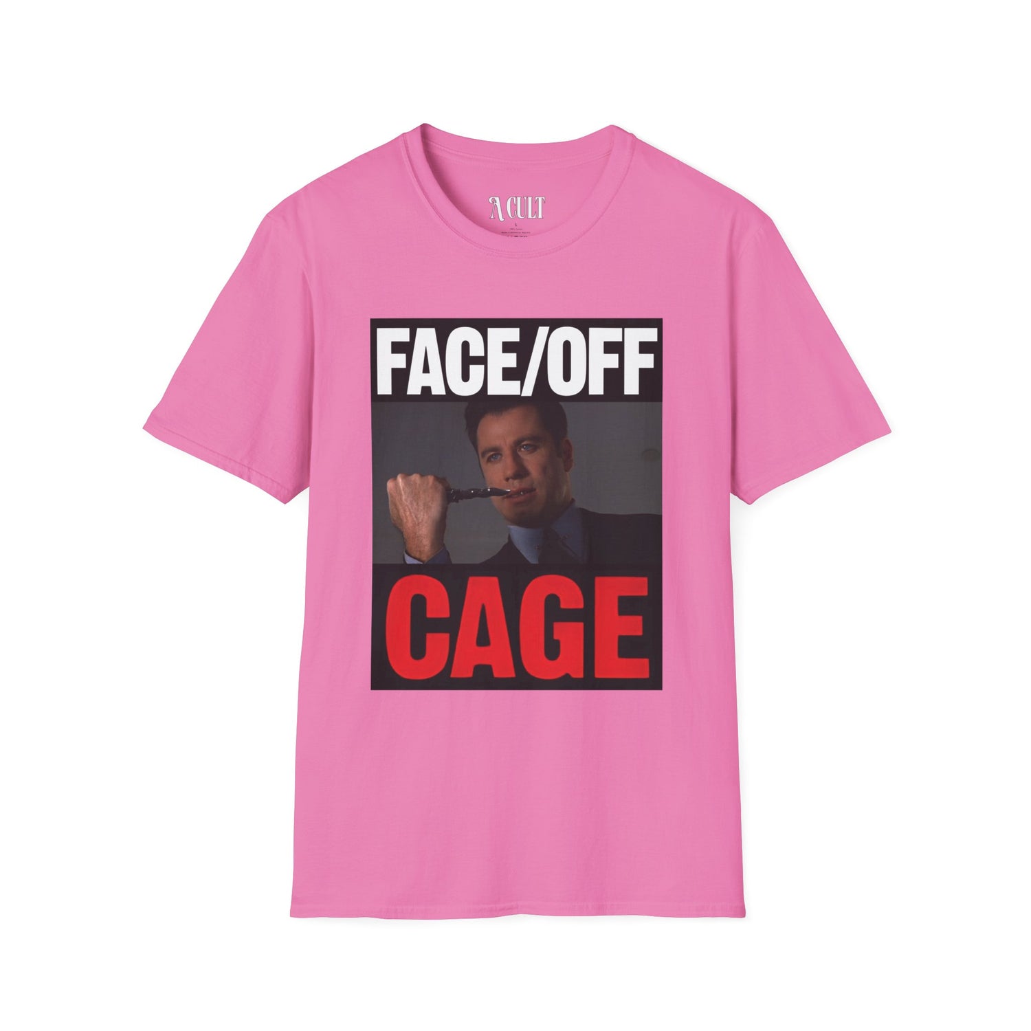 Face/Off - Cage - Unisex Soft-Style T-Shirt