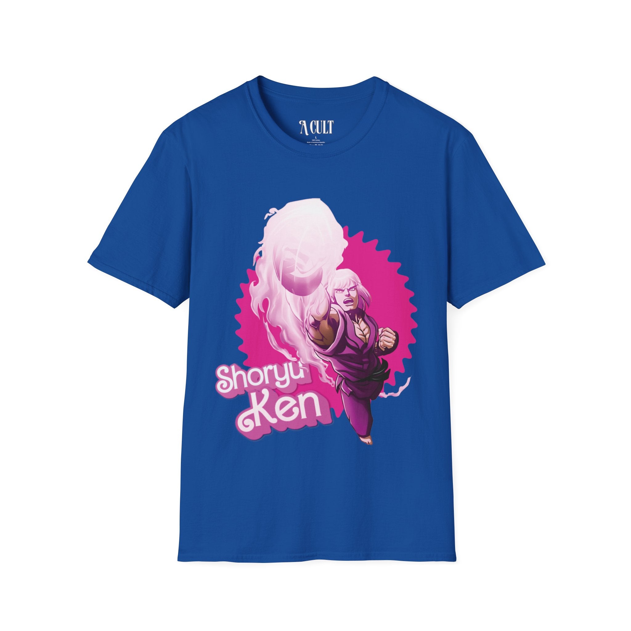 Barbie - Ken Shoryuken Fist - Unisex Soft-Style T-Shirt