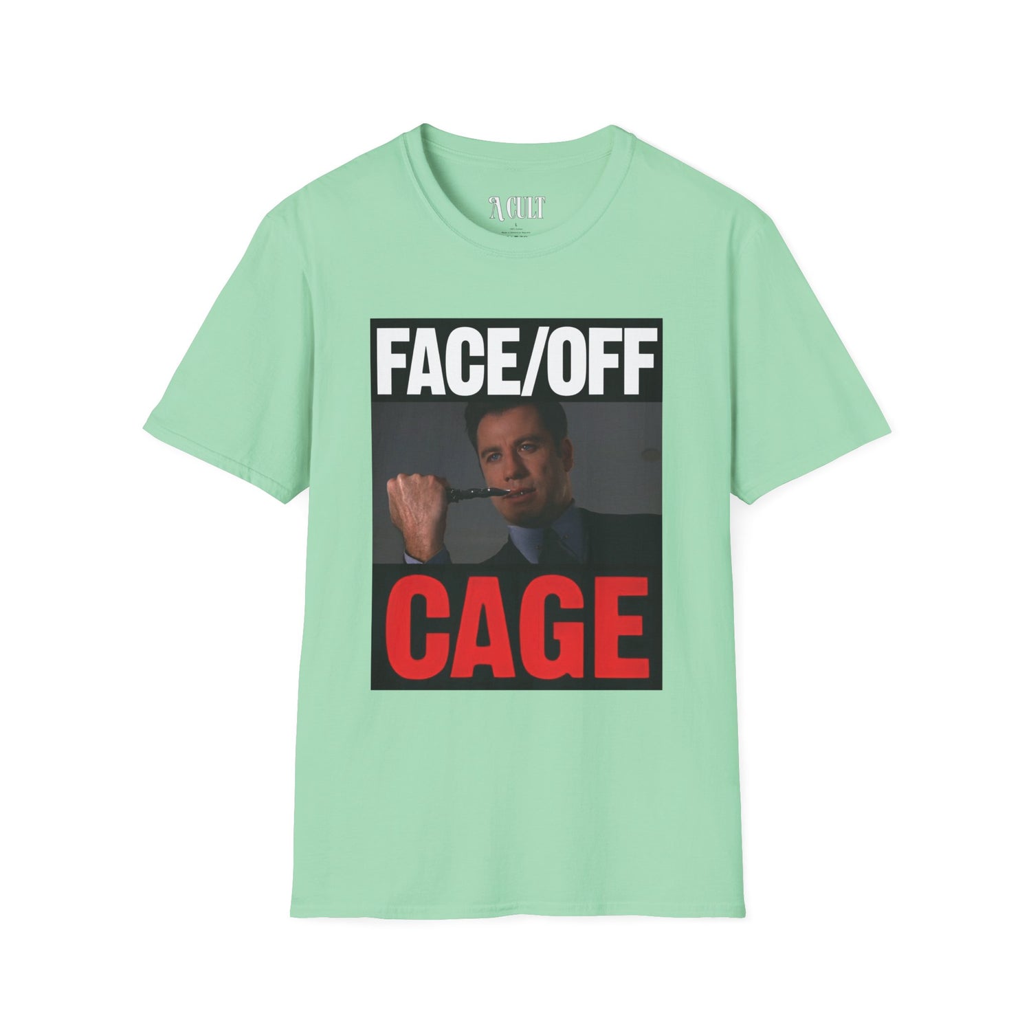 Face/Off - Cage - Unisex Soft-Style T-Shirt