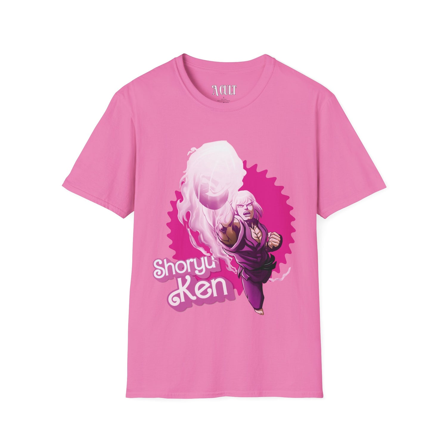 Barbie - Ken Shoryuken Fist - Unisex Soft-Style T-Shirt