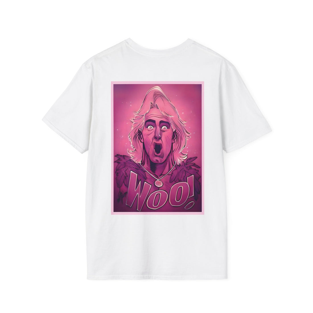 Ric Flair - Woo! Pink - Unisex Soft-Style T-Shirt