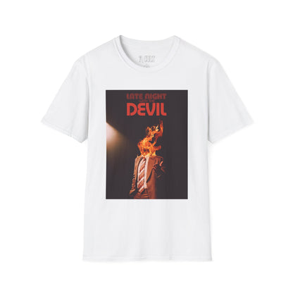 Late Night with the Devil - Fire - Unisex Soft-Style T-Shirt