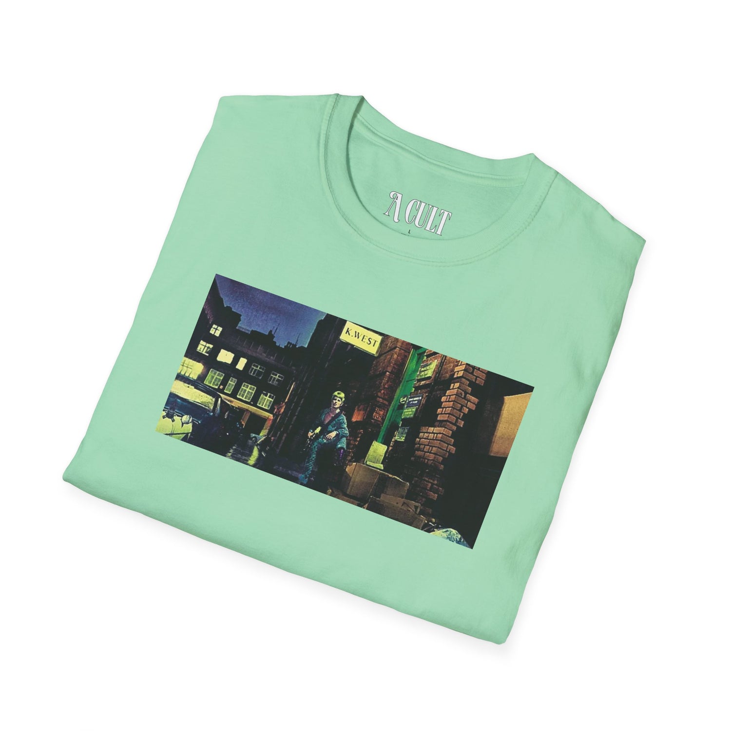David Bowie - K.West - Unisex Soft-Style T-Shirt