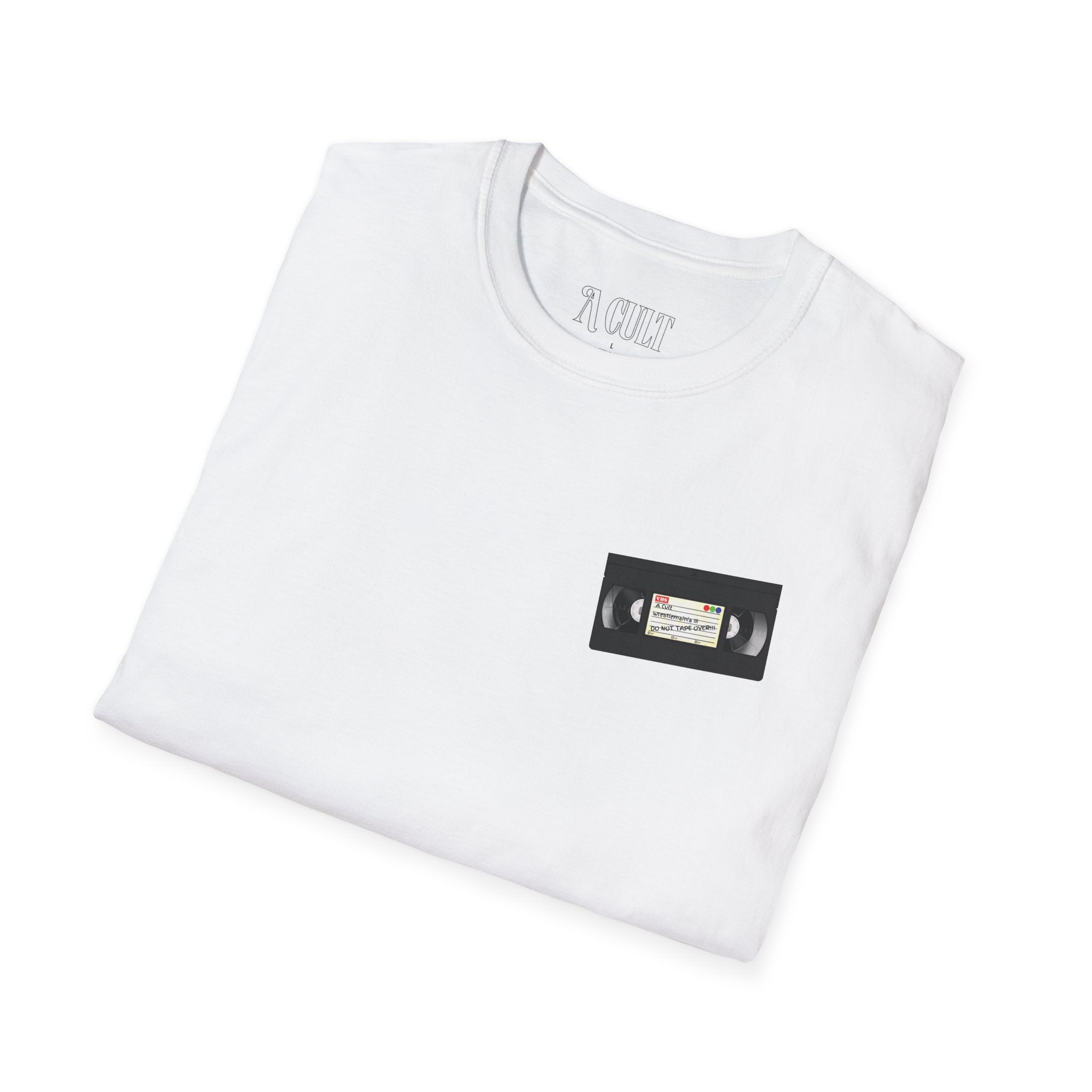 Tape Tee - Please Adjust - Unisex Soft-Style T-Shirt