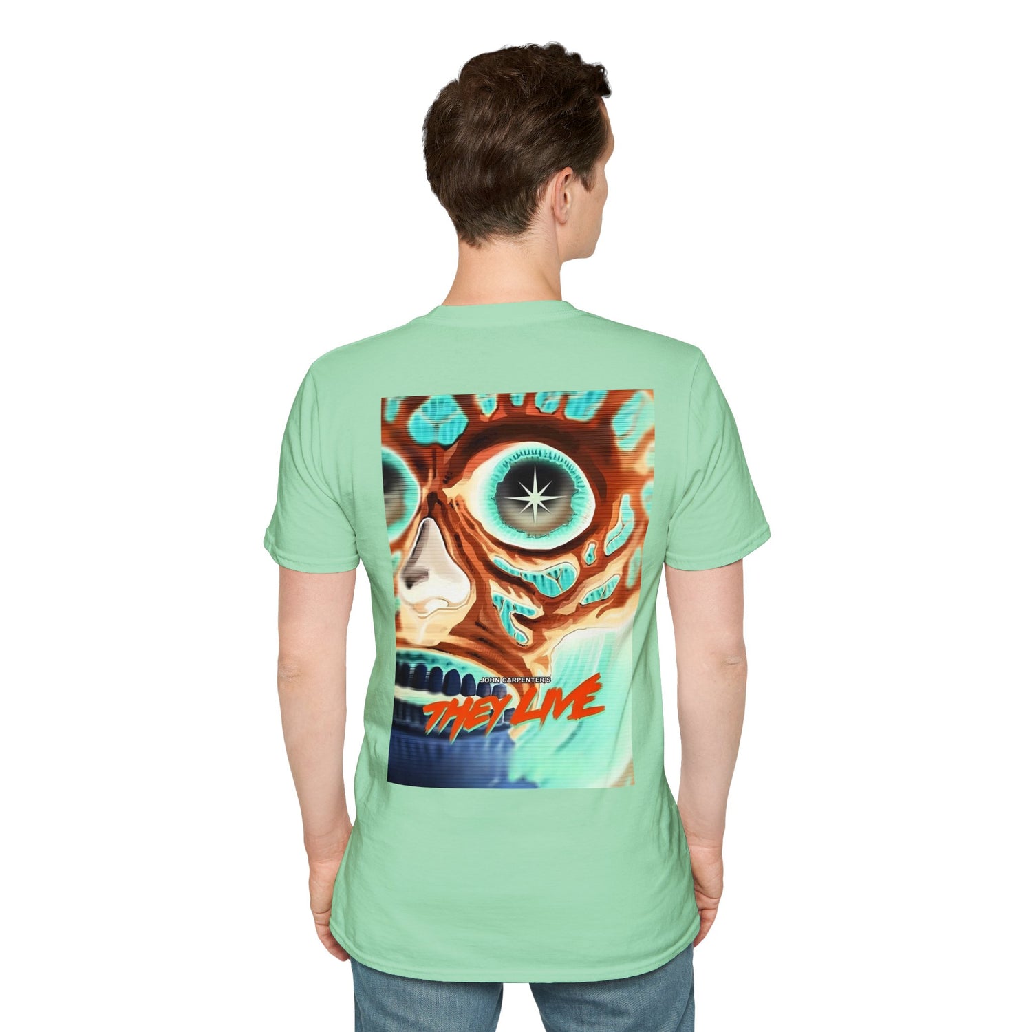 They Live - They/Them Inverted - Unisex Soft-Style T-Shirt