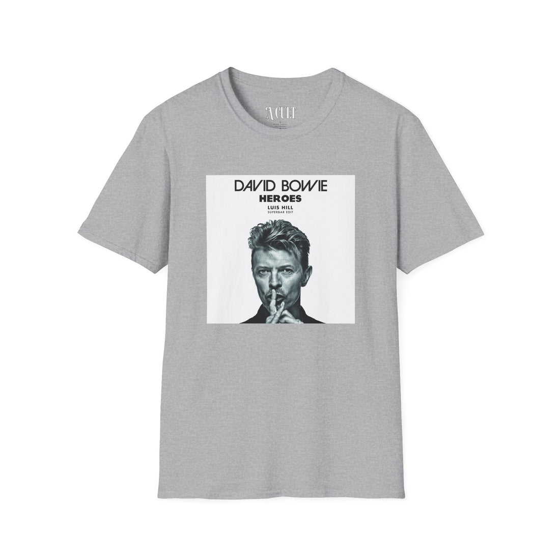 David Bowie - Heroes - Unisex Soft-Style T-Shirt