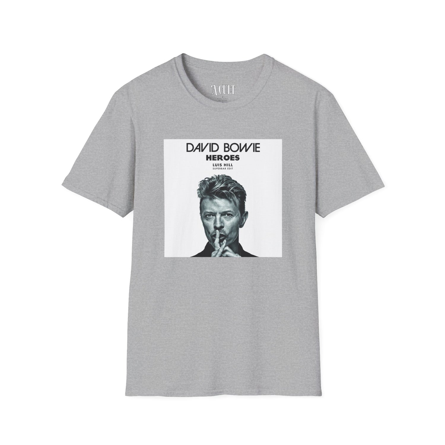 David Bowie - Heroes - Unisex Soft-Style T-Shirt