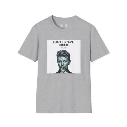 David Bowie - Heroes - Unisex Soft-Style T-Shirt