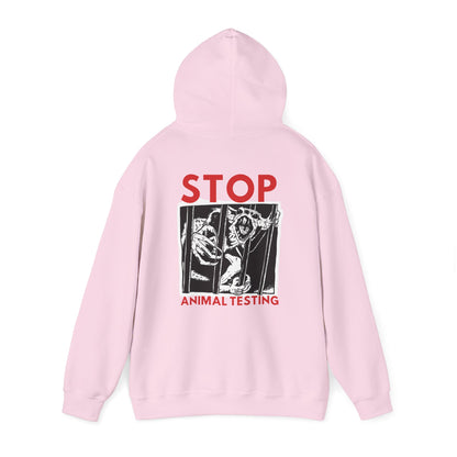 Braindead - Stop Animal Testing - Unisex Heavy Blend™ Hooded Sweatshirt