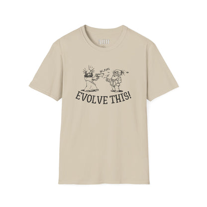 Paul Rudd &amp; Kristen Wiig - Evolve This - Unisex Soft-Style T-Shirt