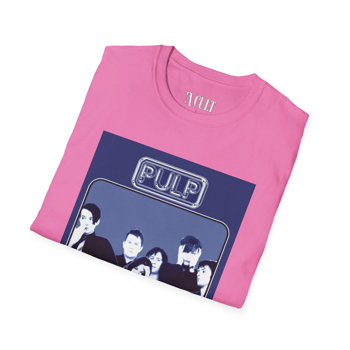 Pulp - Right To Be Different - Unisex Soft-Style T-Shirt