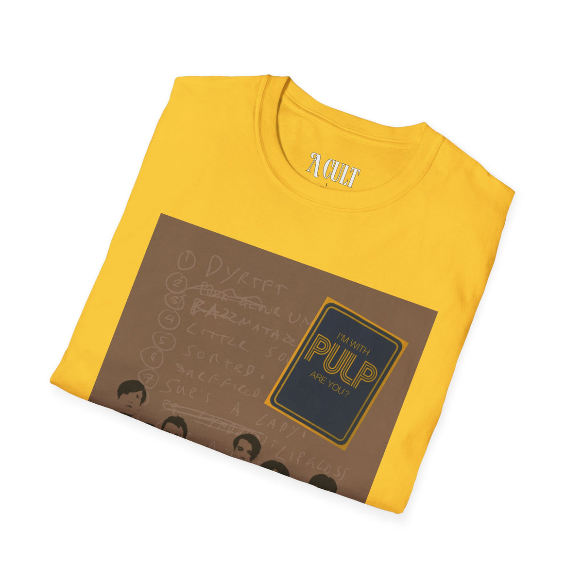 Pulp - Are You? - Unisex Soft-Style T-Shirt
