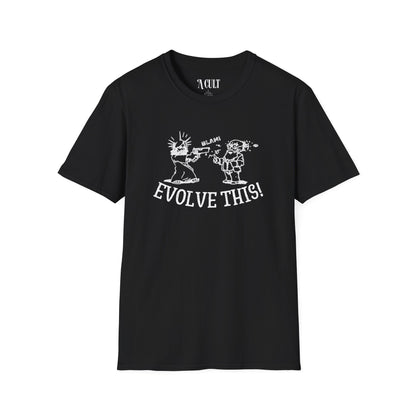 Paul Rudd &amp; Kristen Wiig - Evolve This - Unisex Soft-Style T-Shirt