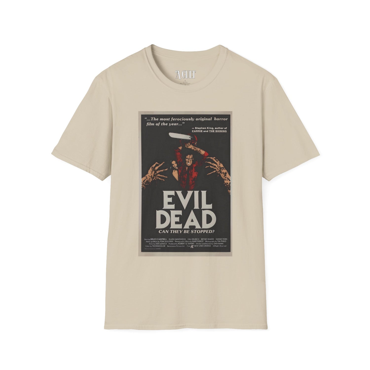 The Evil Dead - Chainsaw Ash - Unisex Soft-Style T-Shirt