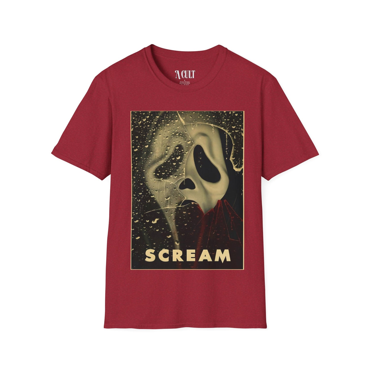 Scream - Face Original - Unisex Soft-Style T-Shirt