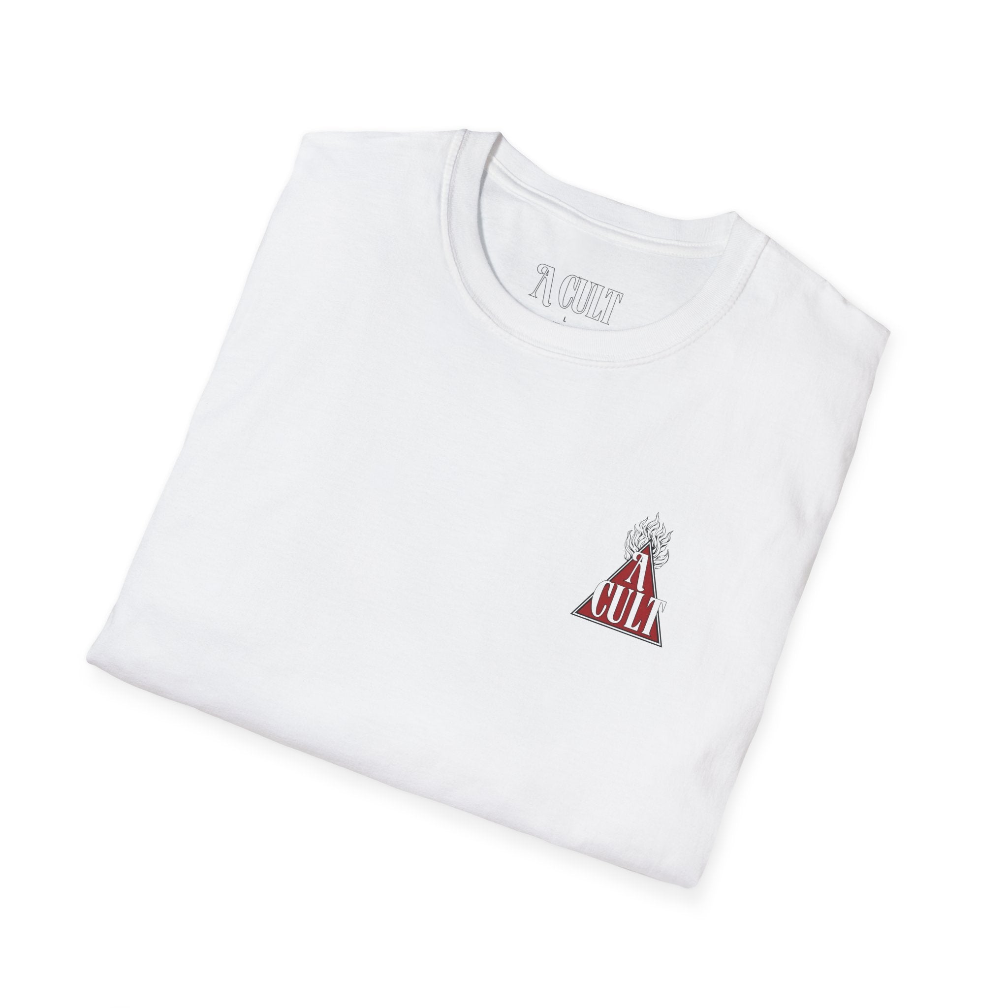 A Cult - Tri Logo - Unisex Soft-Style T-Shirt