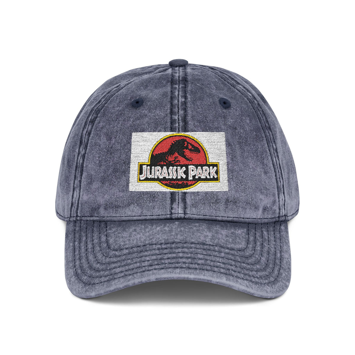 Jurassic Park - Park Logo - Retro Embroidered Vintage Cap