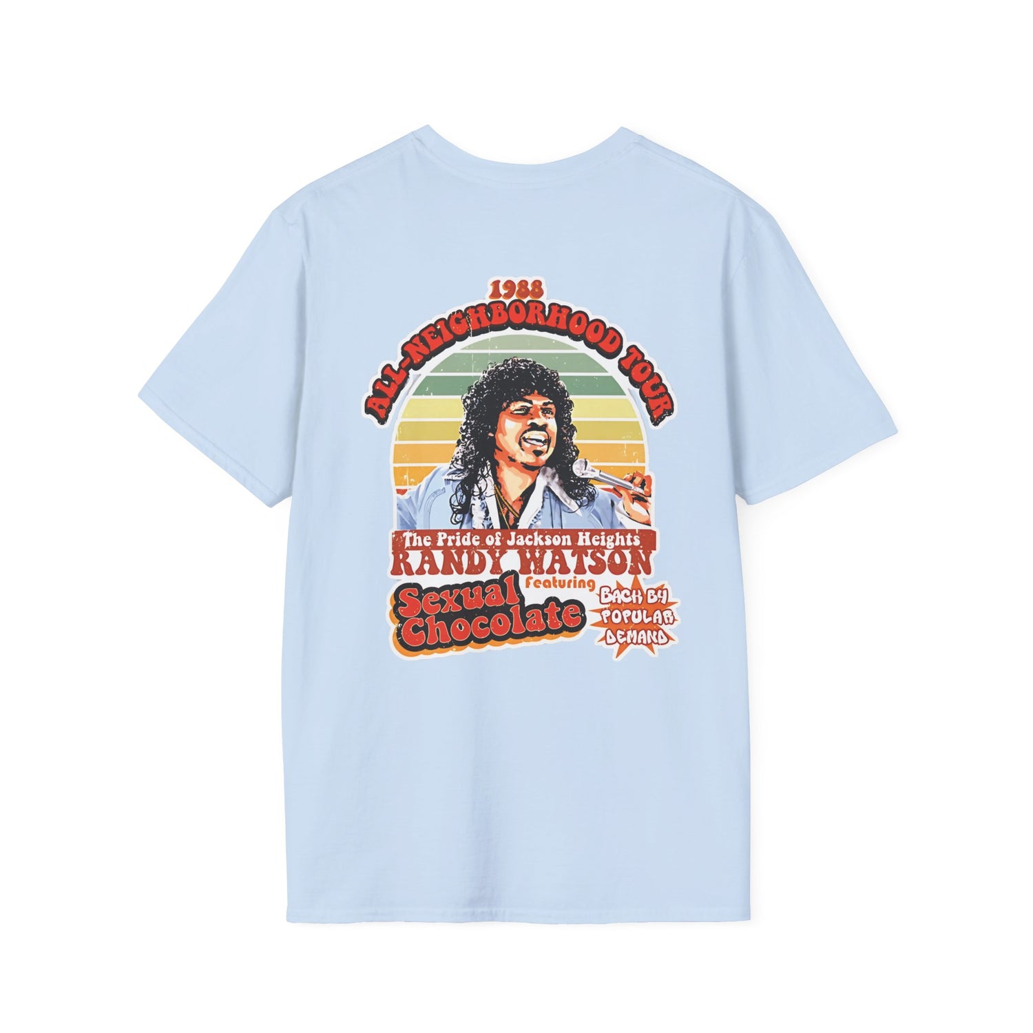 Coming To America - Randy &amp; Chocolate - Unisex Soft-Style T-Shirt