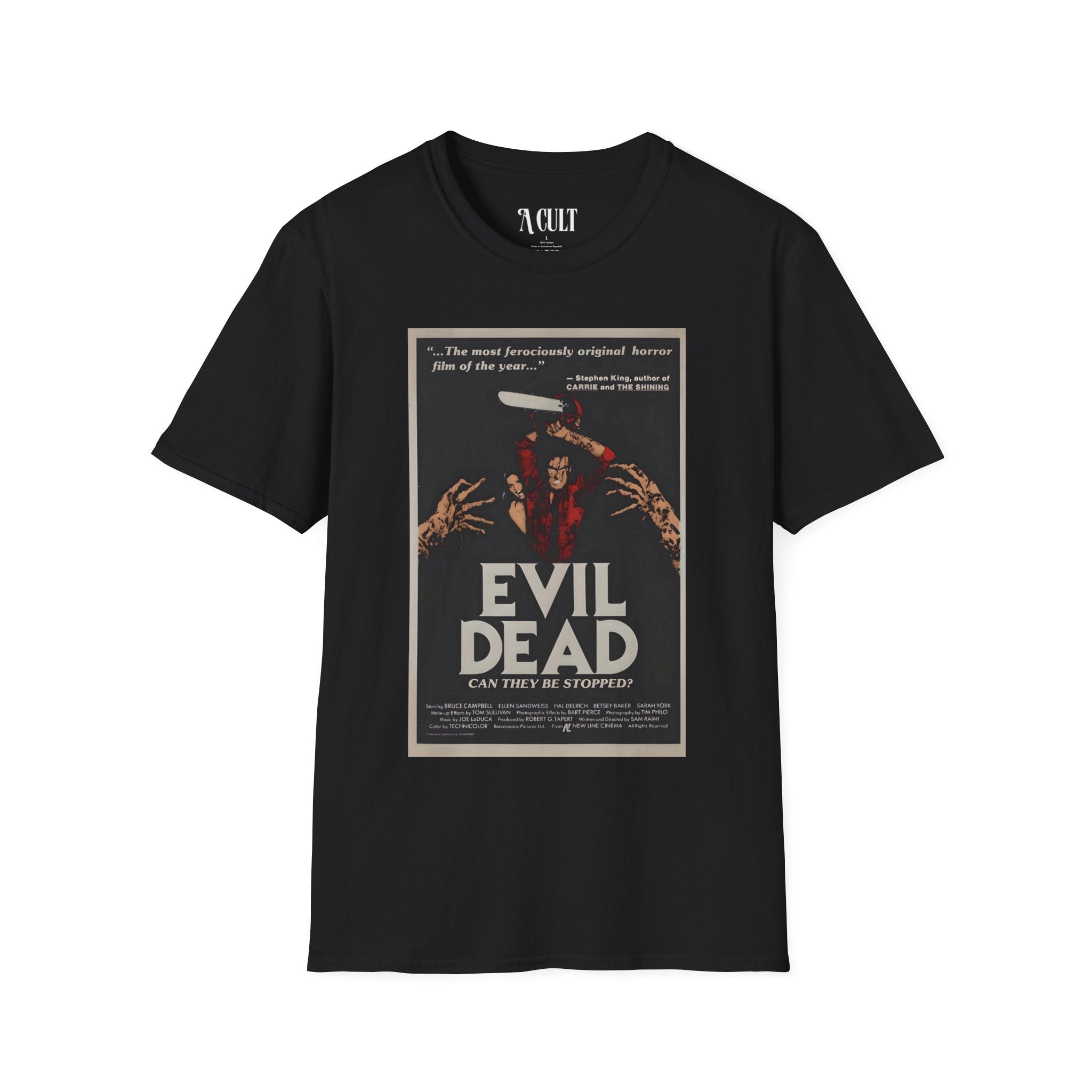 The Evil Dead - Chainsaw Ash - Unisex Soft-Style T-Shirt