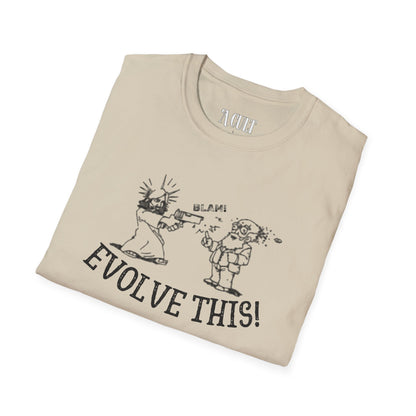 Paul Rudd &amp; Kristen Wiig - Evolve This - Unisex Soft-Style T-Shirt