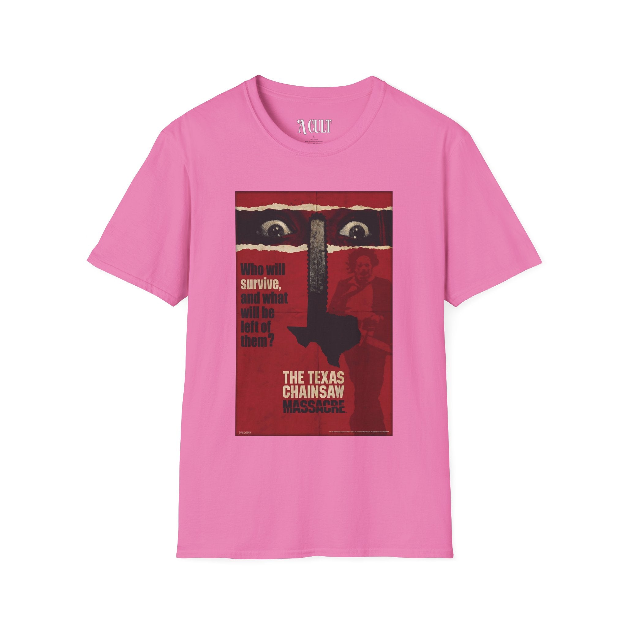 Texas Chainsaw Massacre - Eyes - Unisex Soft-Style T-Shirt