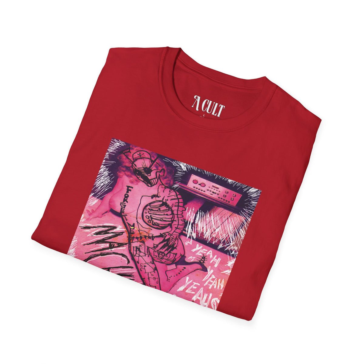 Yeah Yeah Yeahs - Machine - Unisex Soft-Style T-Shirt