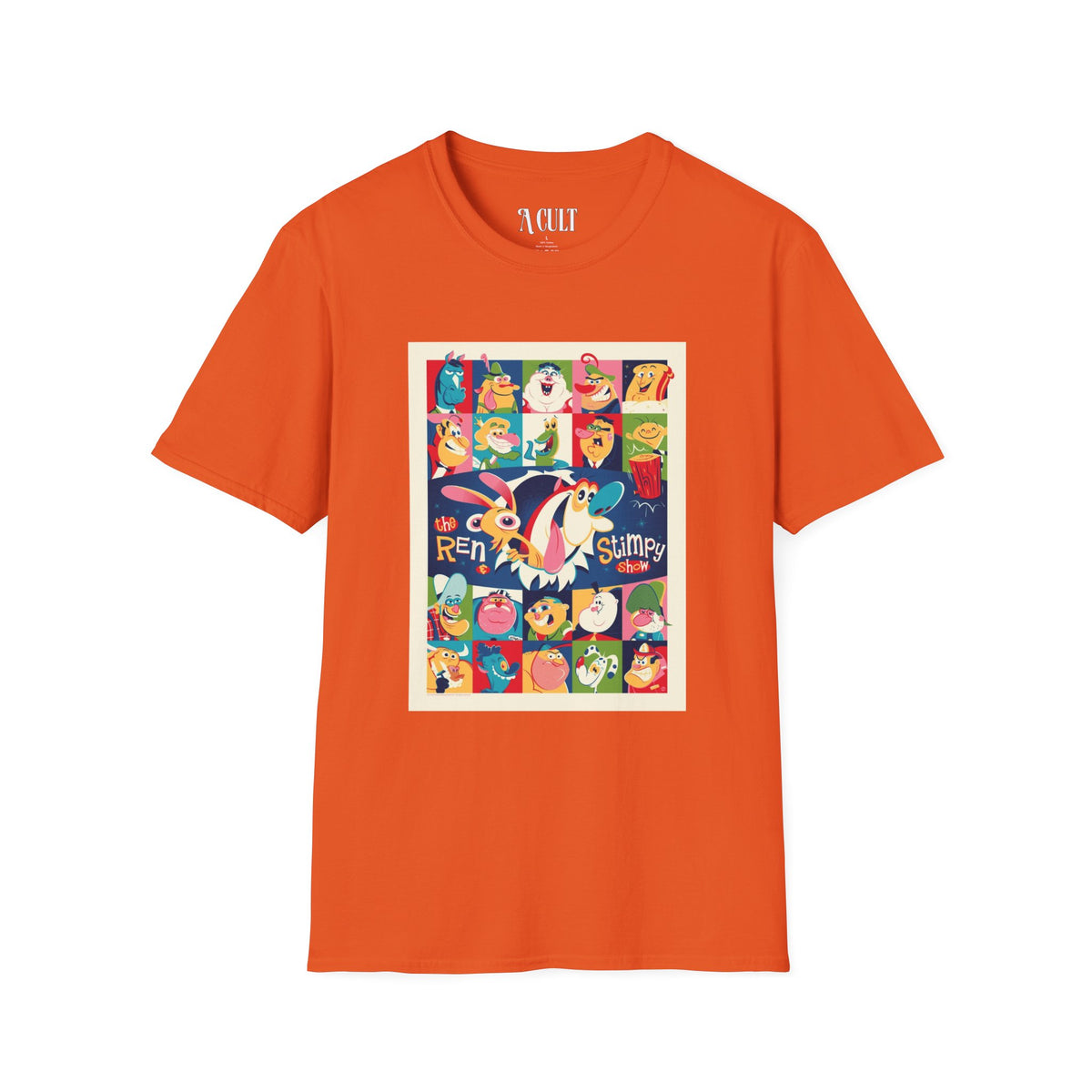 Ren And Stimpy - The Show  - Unisex Soft-Style T-Shirt