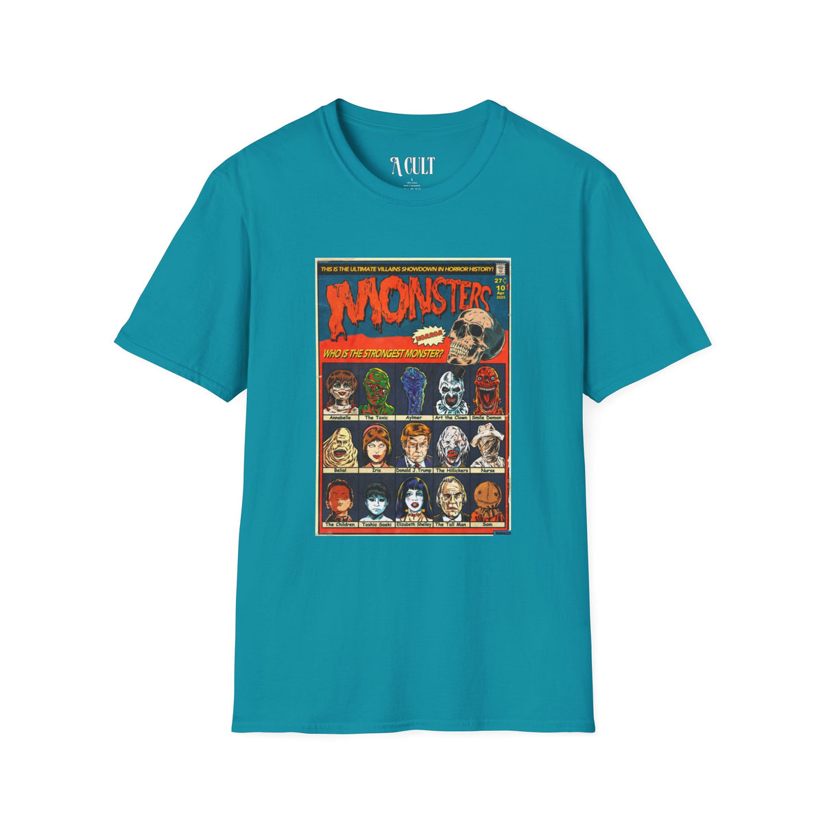 Monsters - Ultimate Villains - Unisex Soft-Style T-Shirt