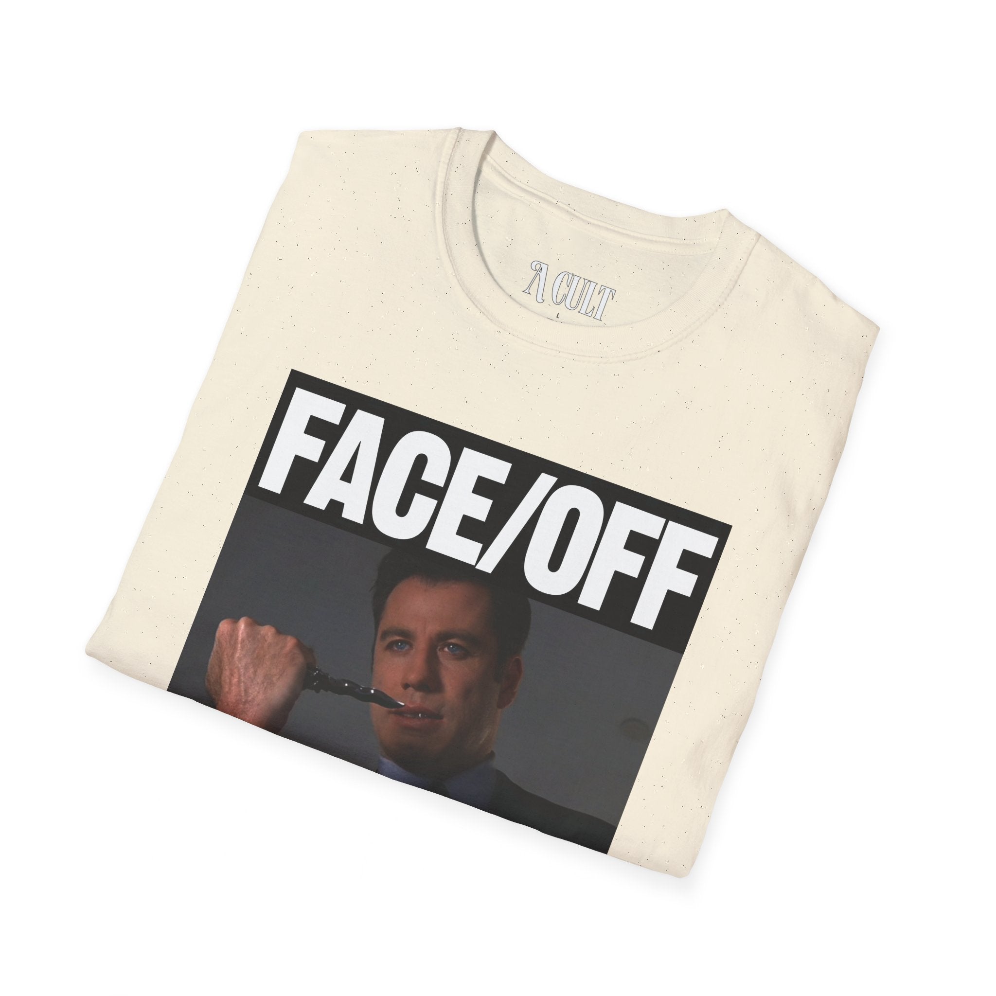 Face/Off - Cage - Unisex Soft-Style T-Shirt