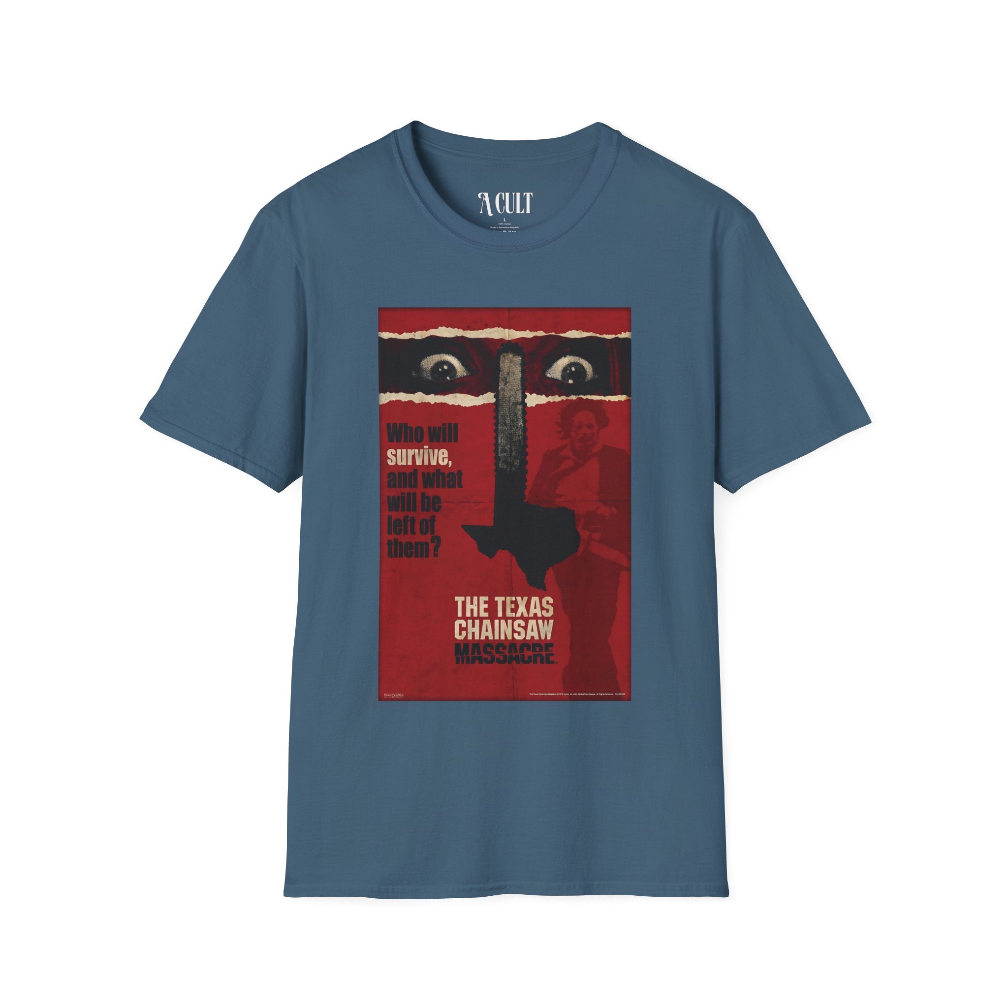 Texas Chainsaw Massacre - Eyes - Unisex Soft-Style T-Shirt