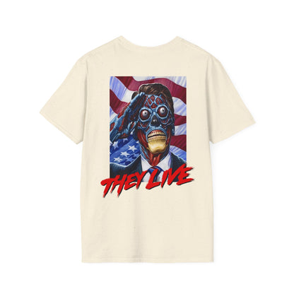 They Live - Salute/Obey - Unisex Soft-Style T-Shirt