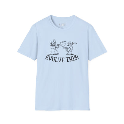 Paul Rudd &amp; Kristen Wiig - Evolve This - Unisex Soft-Style T-Shirt