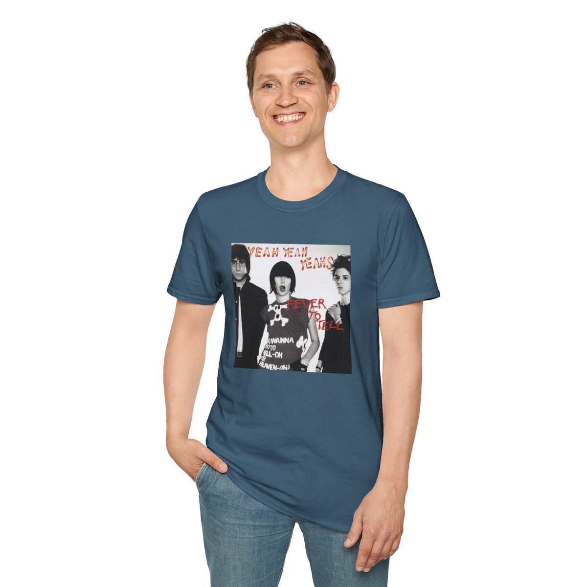 Yeah Yeah Yeahs - Hell-Oh- Unisex Soft-Style T-Shirt