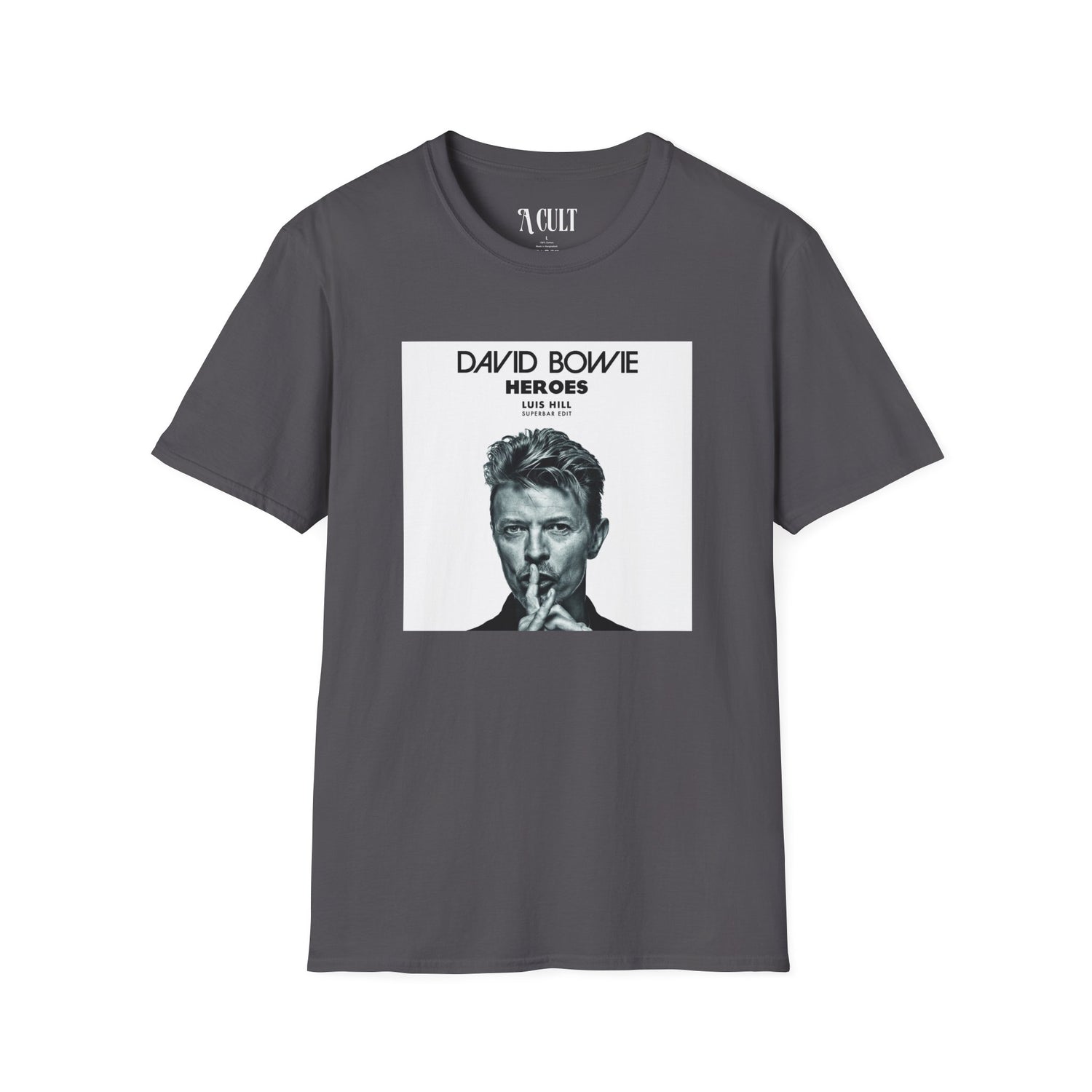 David Bowie - Heroes - Unisex Soft-Style T-Shirt